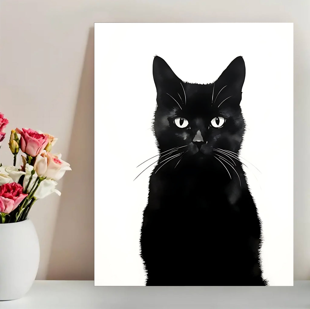 Modern Aesthetic Canvas  Unframed – Handcrafted Wall Decor for Contemporary Homes | Wallcow # #F123