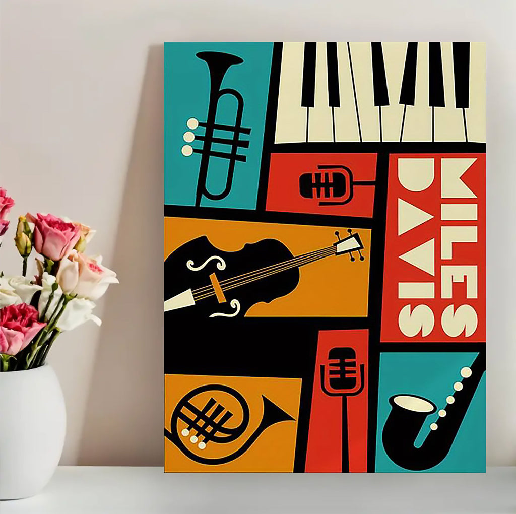 Modern Aesthetic Canvas  Unframed – Handcrafted Wall Decor for Contemporary Homes | Wallcow #F3003