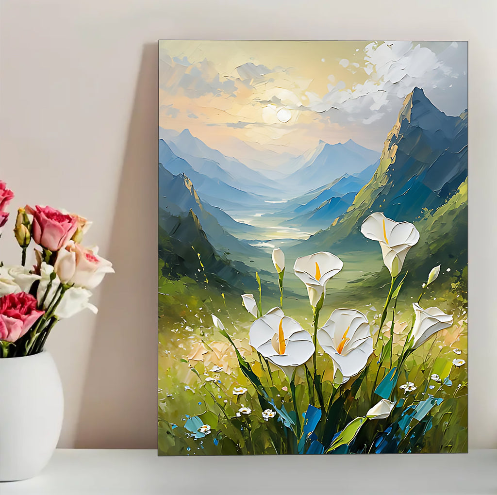 Modern Aesthetic Canvas  Unframed – Handcrafted Wall Decor for Contemporary Homes | Wallcow #F2019