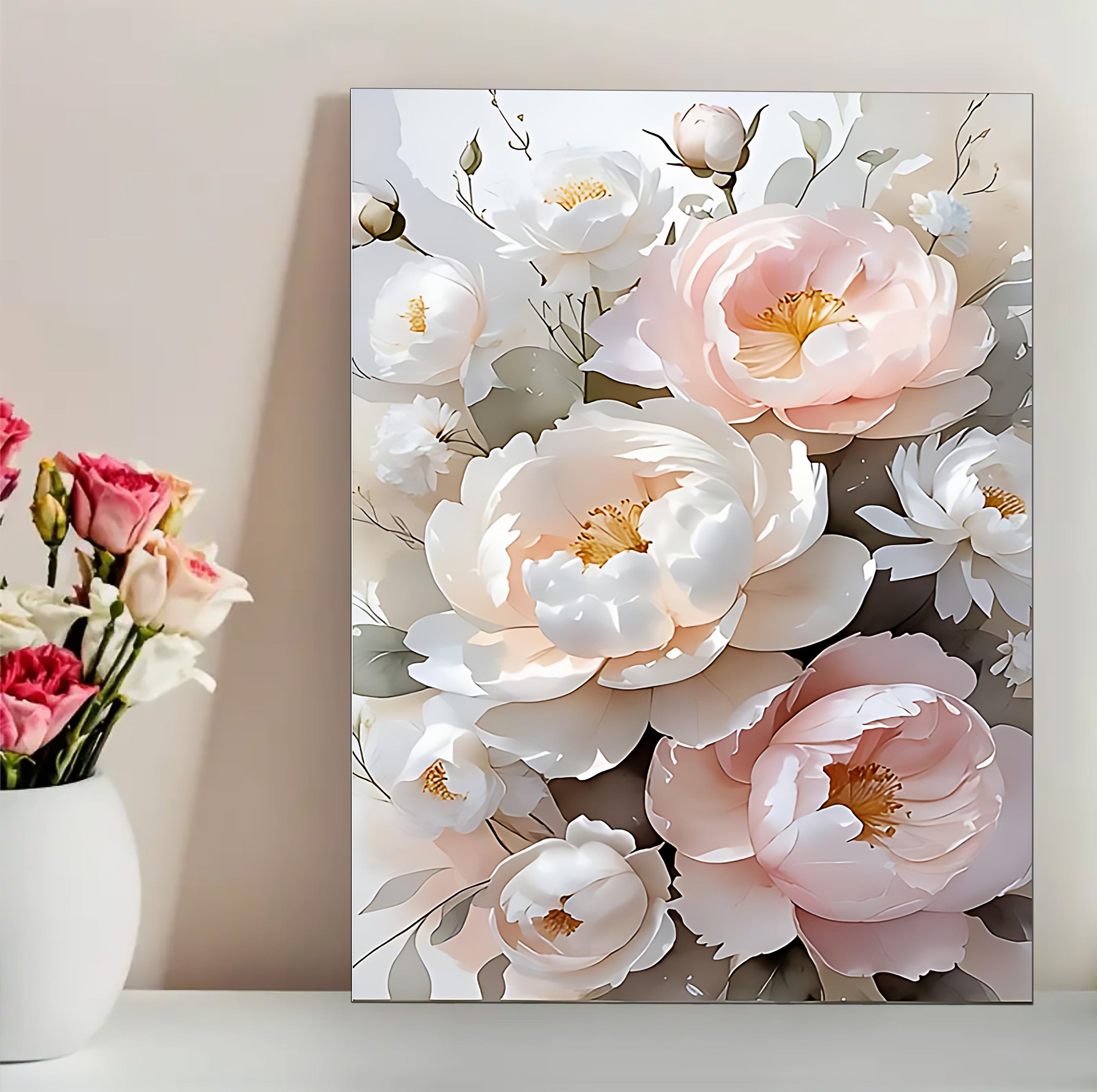 Modern Aesthetic Canvas  Unframed – Handcrafted Wall Decor for Contemporary Homes | Wallcow  #F2022