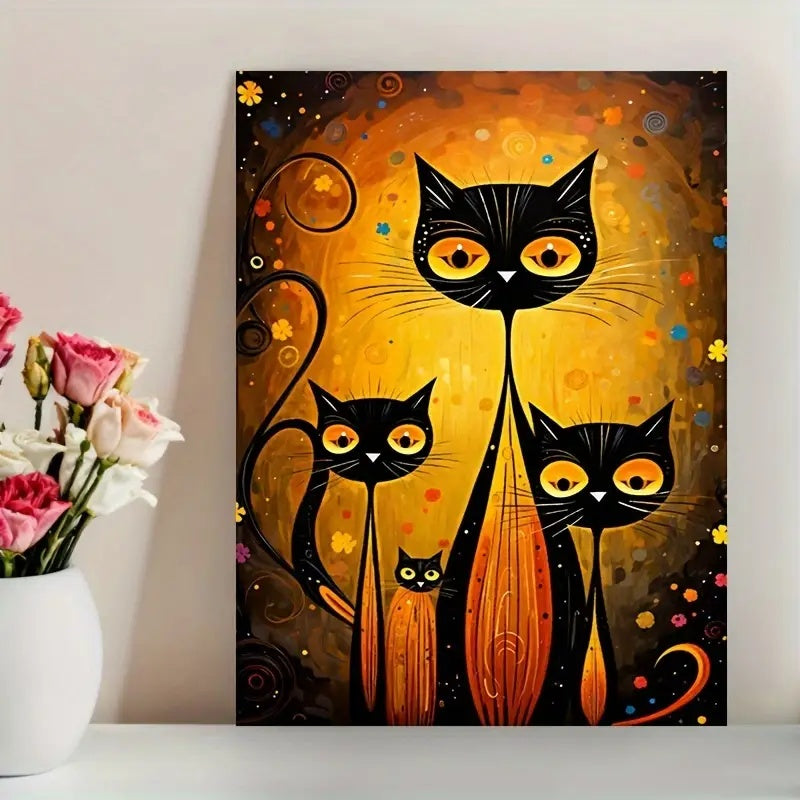 12x16 Majestic Lion Canvas Art – Wild Animal Wall Decor for Office & Man Cave | Tin & Time #F7006